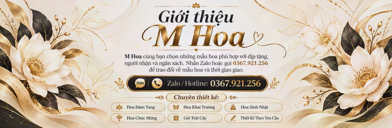 Ảnh bìa Shop hoa tươi Xã Chất Bình Ninh Bình - Hoa tươi cho từng lời chúc
